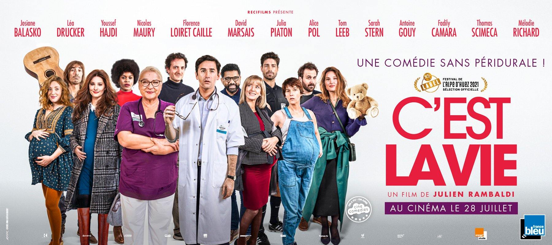 C est la vie un film avec Josiane Balasko, Lea Drucker, Alice Pol, Nicolas Maury… Embryolisse partenaire skincare et makeup maquillage et soin cosmetique