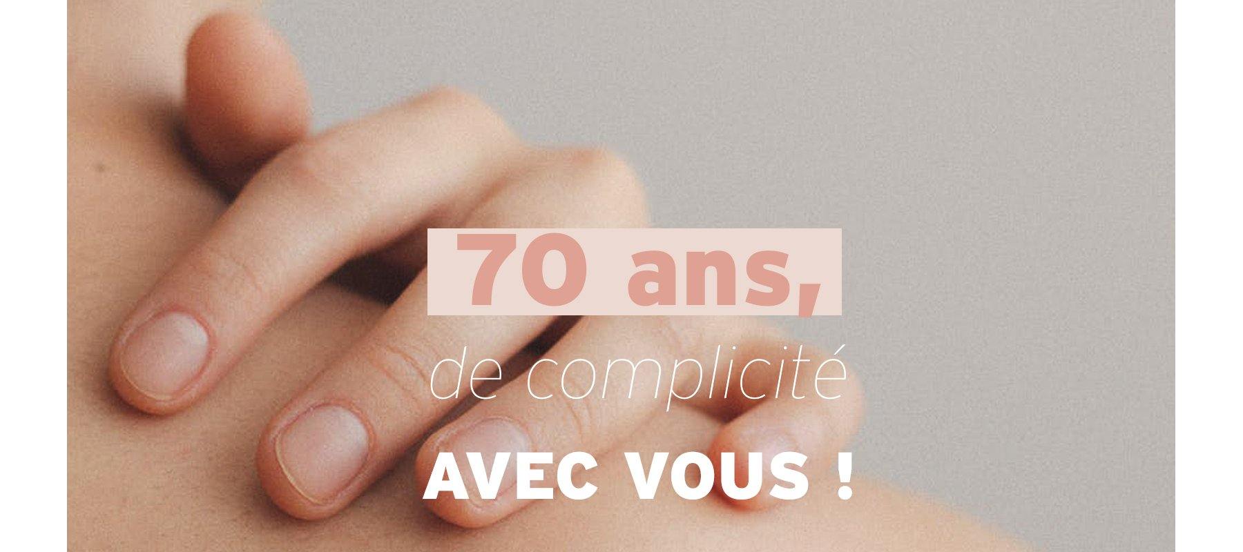 1950-2020 : 70 ans de bienveillance pour votre peau - Magazine - embryolisse