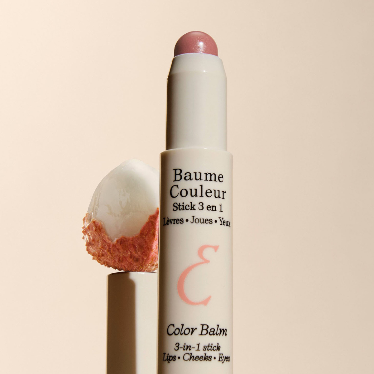 Baume Couleur Stick 3 en 1 Rose Nude