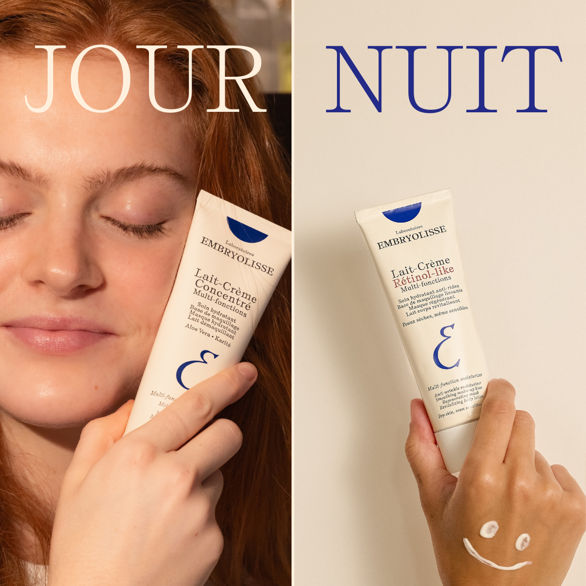 Duo Lait-Crème Rétinol-like + Lait-Crème Concentré