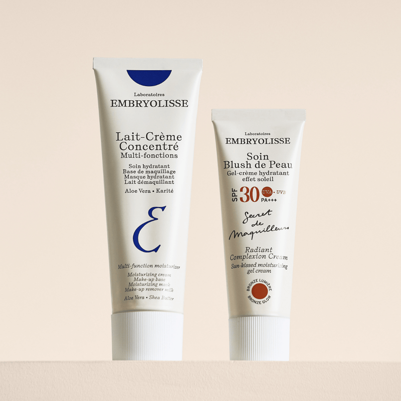Les tubes hydratants et effet soleil