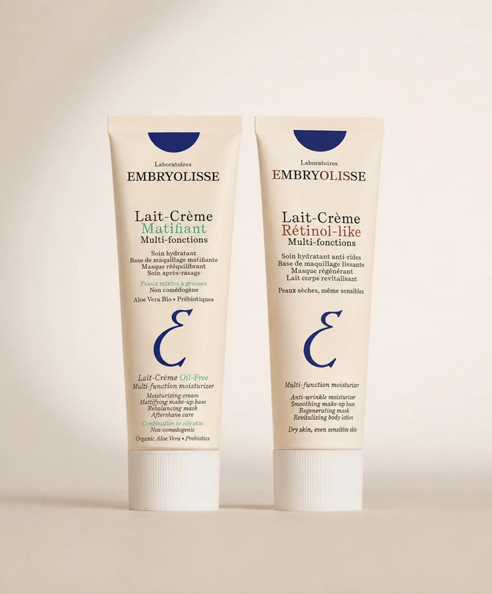 Duo Lait-Crème Rétinol-like + Lait-Crème Matifiant